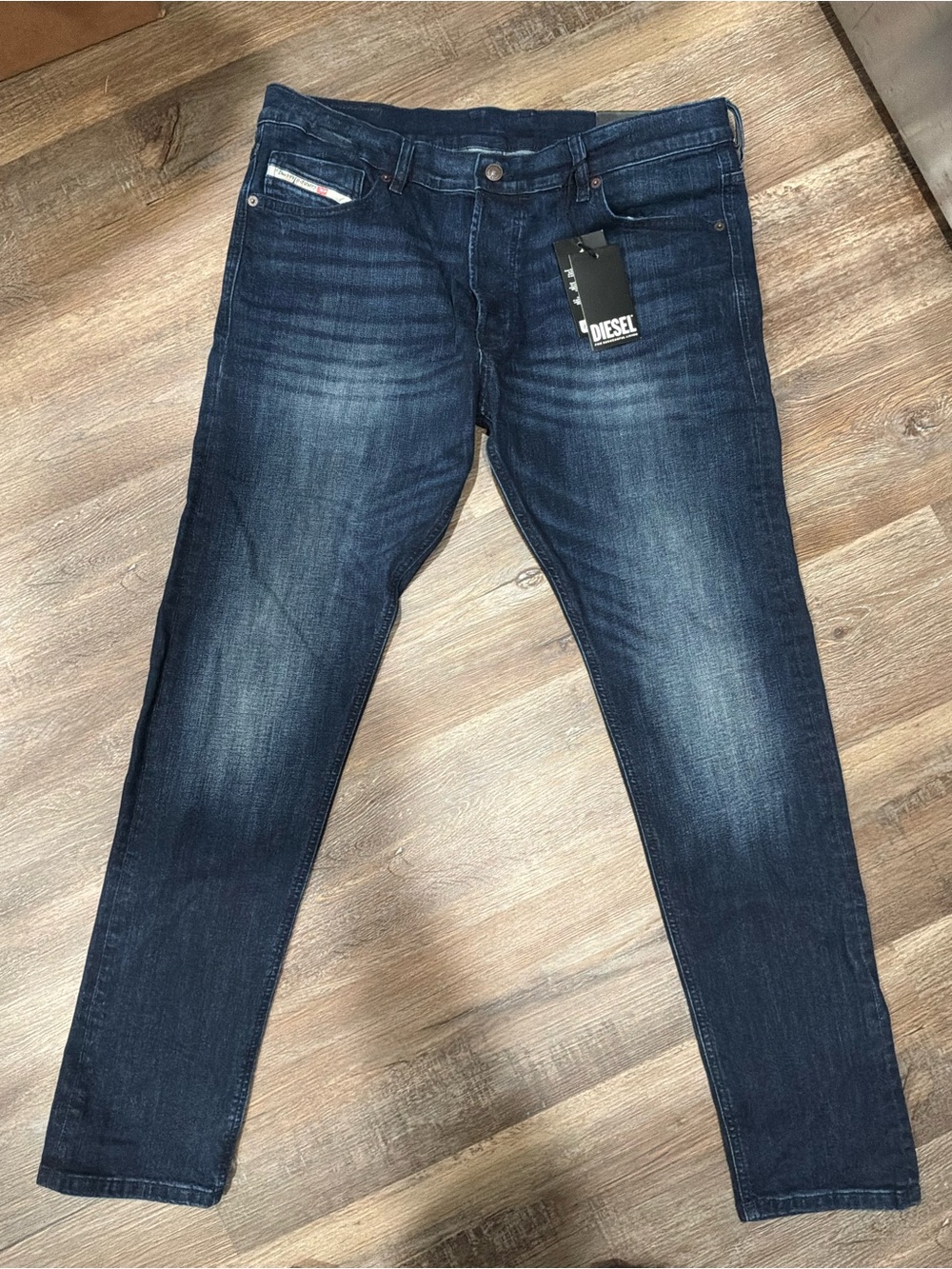 New Diesel - Mens Slim Tapered Fit Stretch Jeans - Tepphar-X Sz 36W x 32L